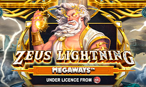 Zeus Lightning Megaways slot game thumbnail